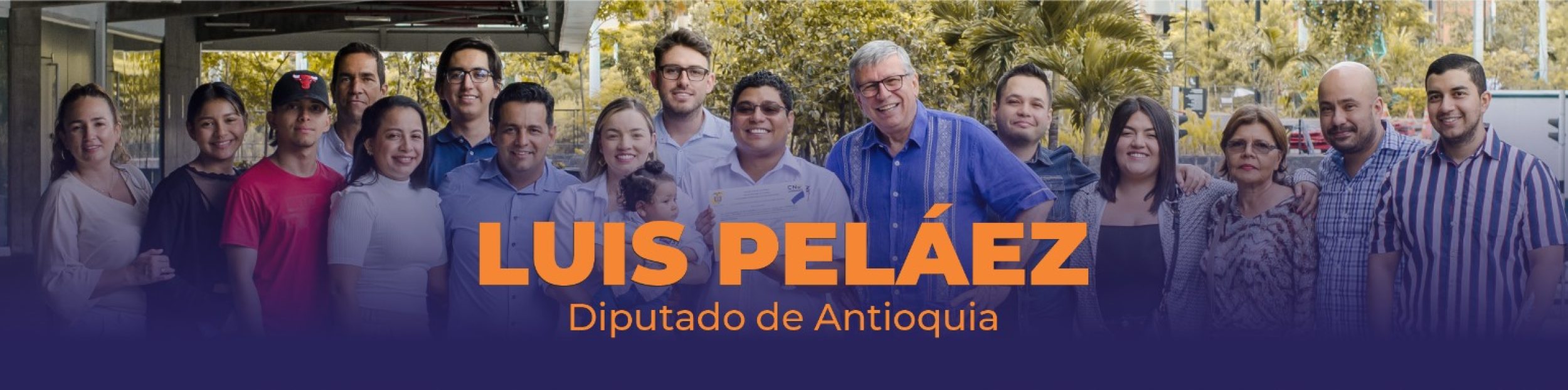 Luis Pelaez – Diputado de Antioquia